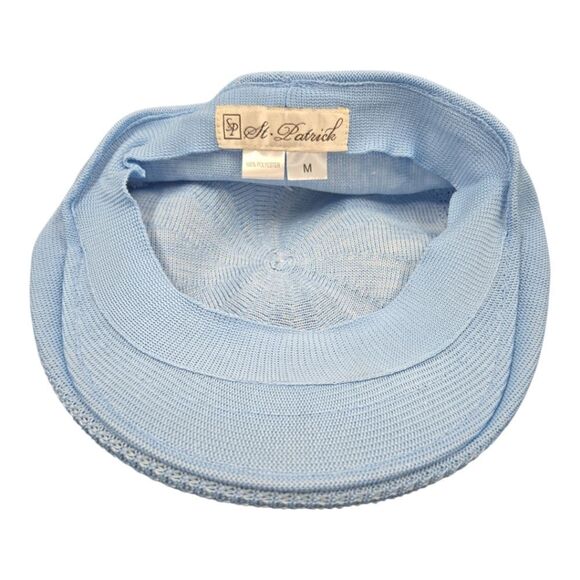 ST. PATRICK MEN'S  LIGHT BLUE VENTED MESH IVY CASUAL COLLECTION. - Picture 6 of 6
